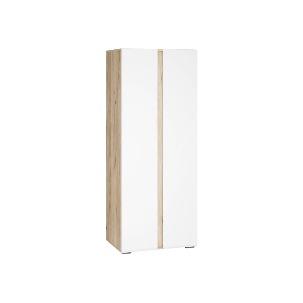 Изображение товара Шкаф Woodville Алетра ШК-800 дуб крафт серый/глянец белый 580876