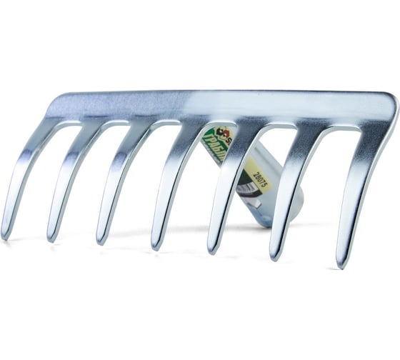 Изображение товара Грабли SKRAB мини 7 прямых зубов, нержавеющая сталь, без рукоятки 28075
