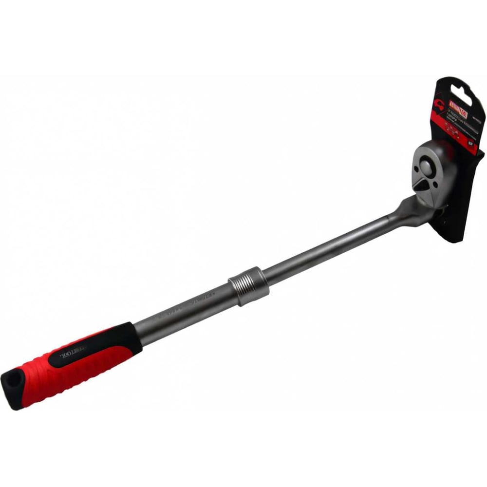 Изображение товара Трещотка ABTOMTOOL РROFFI 1/2, 72 зуб, 350-500 мм, телескопическая, CrV 54252