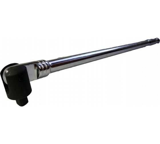 Изображение товара Вороток ABTOMTOOL РROFFI DIN3124, CrV, 1/2, L=600 мм, с шарниром на 180гр 5420600