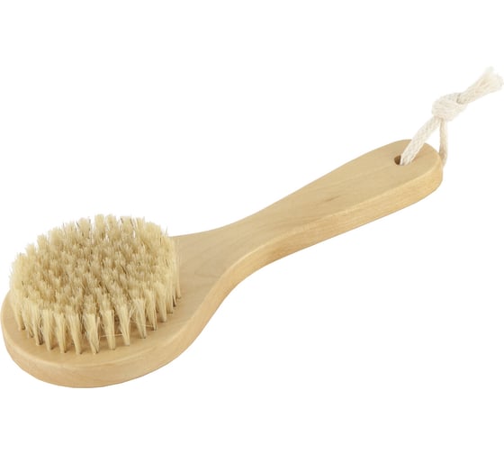 Изображение товара Щетка деревянная Банная линия круглая 21x8 см, 11-948