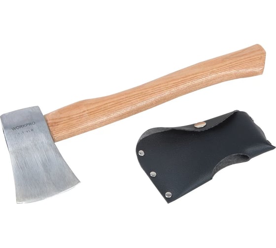 Изображение товара Топор с деревянной рукояткой WORKPRO 560гр из гигори WP241042