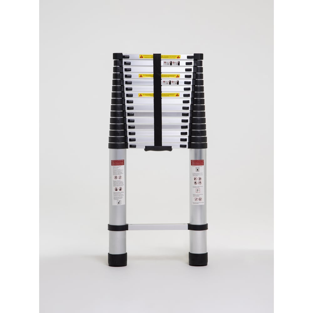 Изображение товара Телескопическая лестница WORKY 6,2 м 16 ступеней ARD259177 для работы на высоте