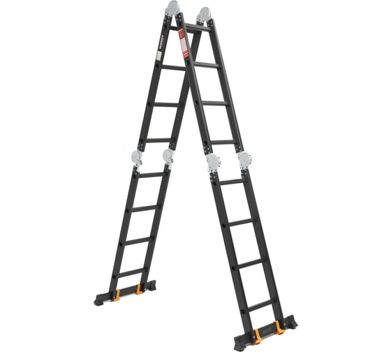 Изображение товара Лестница-стремянка WORKY 4x4 трансформер Pro, высота 4,7м ARD258132