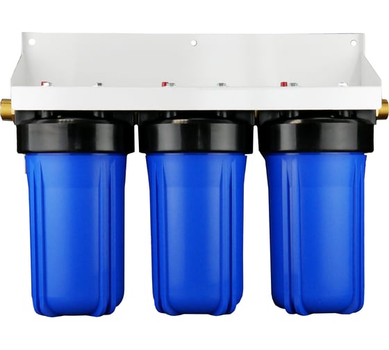 Изображение товара Магистральный трёхступенчатый фильтр Гейзер Макс 10ВВ 32076