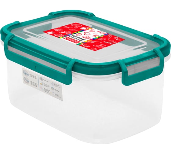 Изображение товара Контейнер герметичный Архимед 0,8 л, с клипсами Р2114