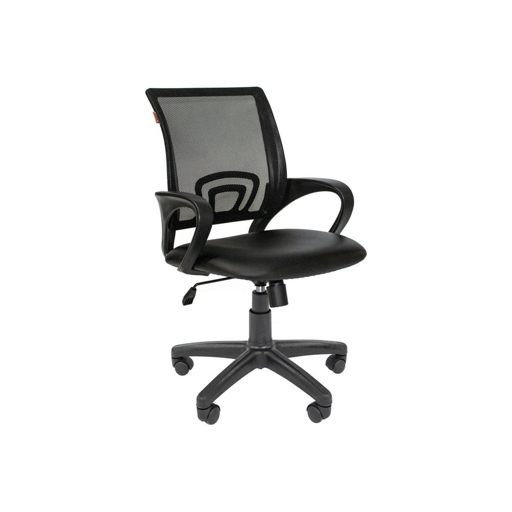 Кресло Easy Chair офисное кресло ch 1399 сетка черная искусственная кожа черная