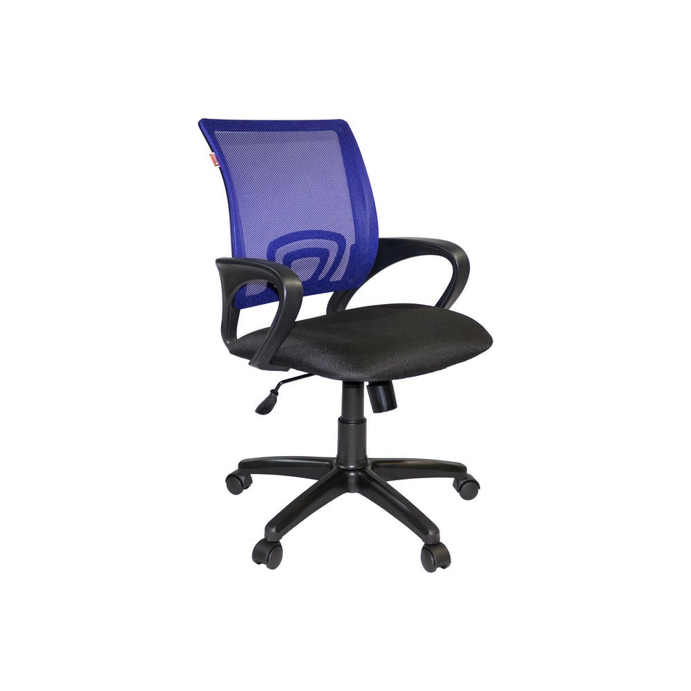 фото Кресло easy chair vtechair-304 tc net ткань черная/сетка синяя, пластик 329254