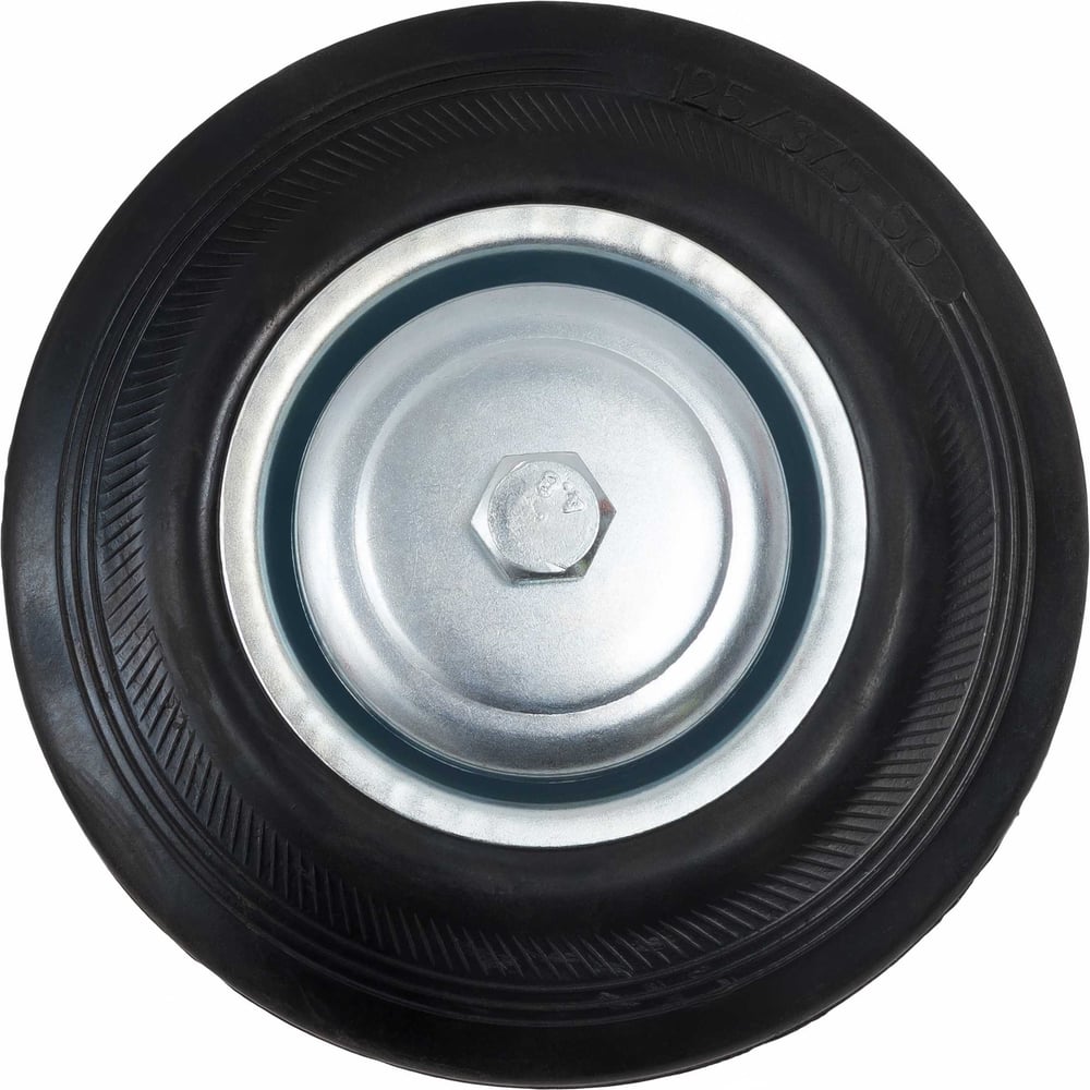 Изображение товара Промышленное колесо 125 мм резина сталь роликовый подшипник Gigant G-04-09-05