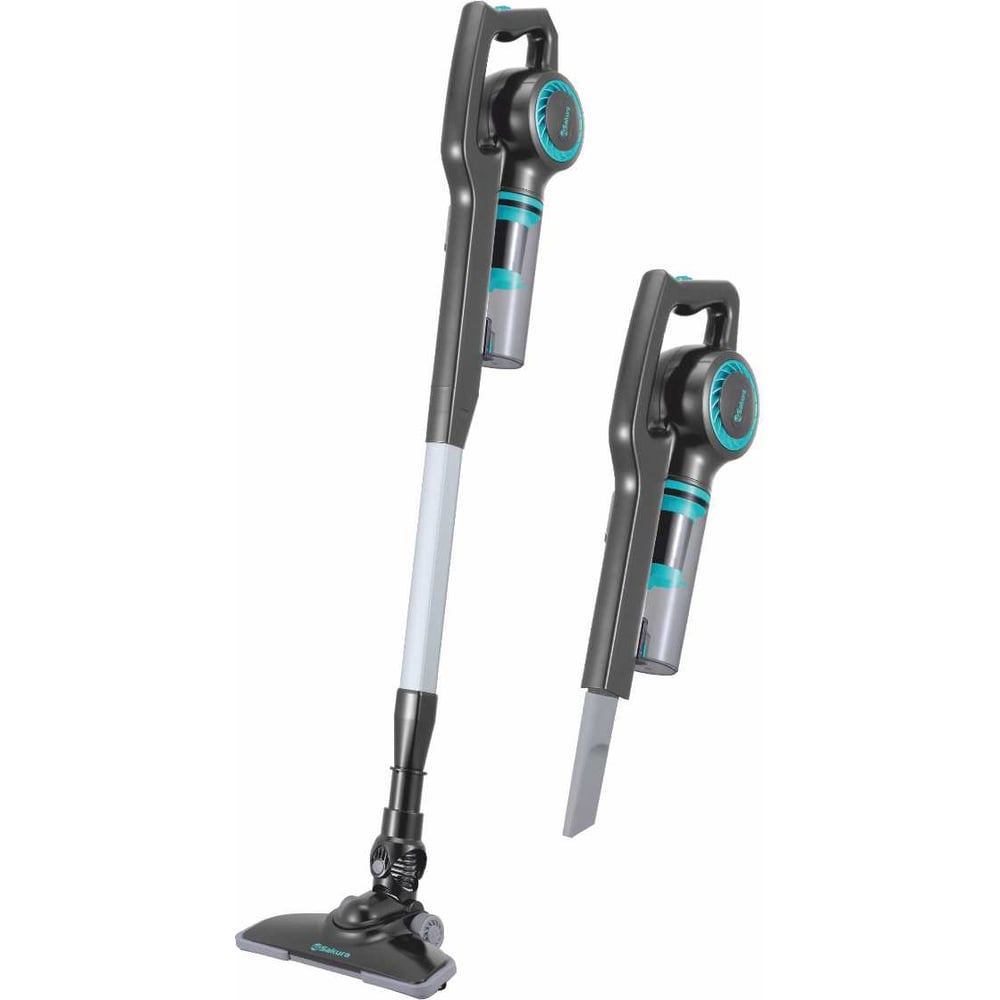 Изображение товара Пылесос вертикальный Sakura SA-8317GT 800Вт с HEPA-фильтром и контейнером