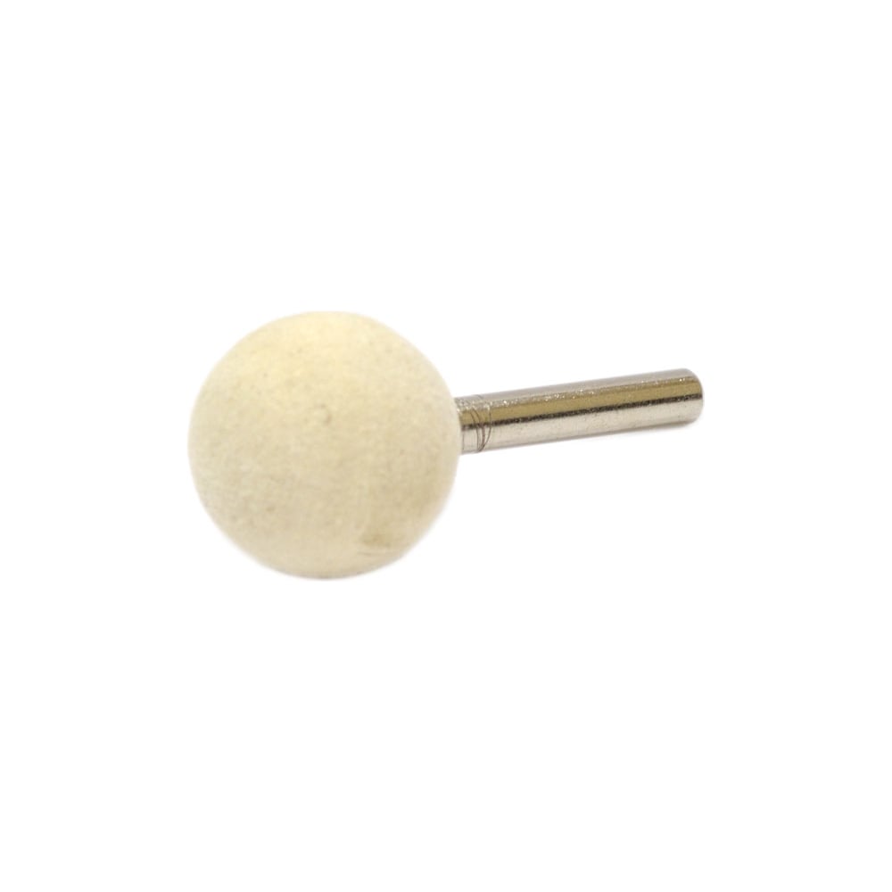 Изображение товара Войлок TECH-NICK для полировки 25 мм цанга 6 мм сферическая форма