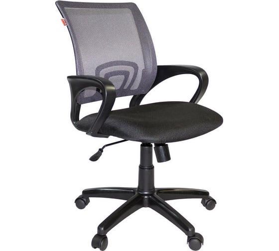 Изображение товара Кресло Easy Chair VTEChair-304 TC Net ткань черная/сетка серая, пластик 498865