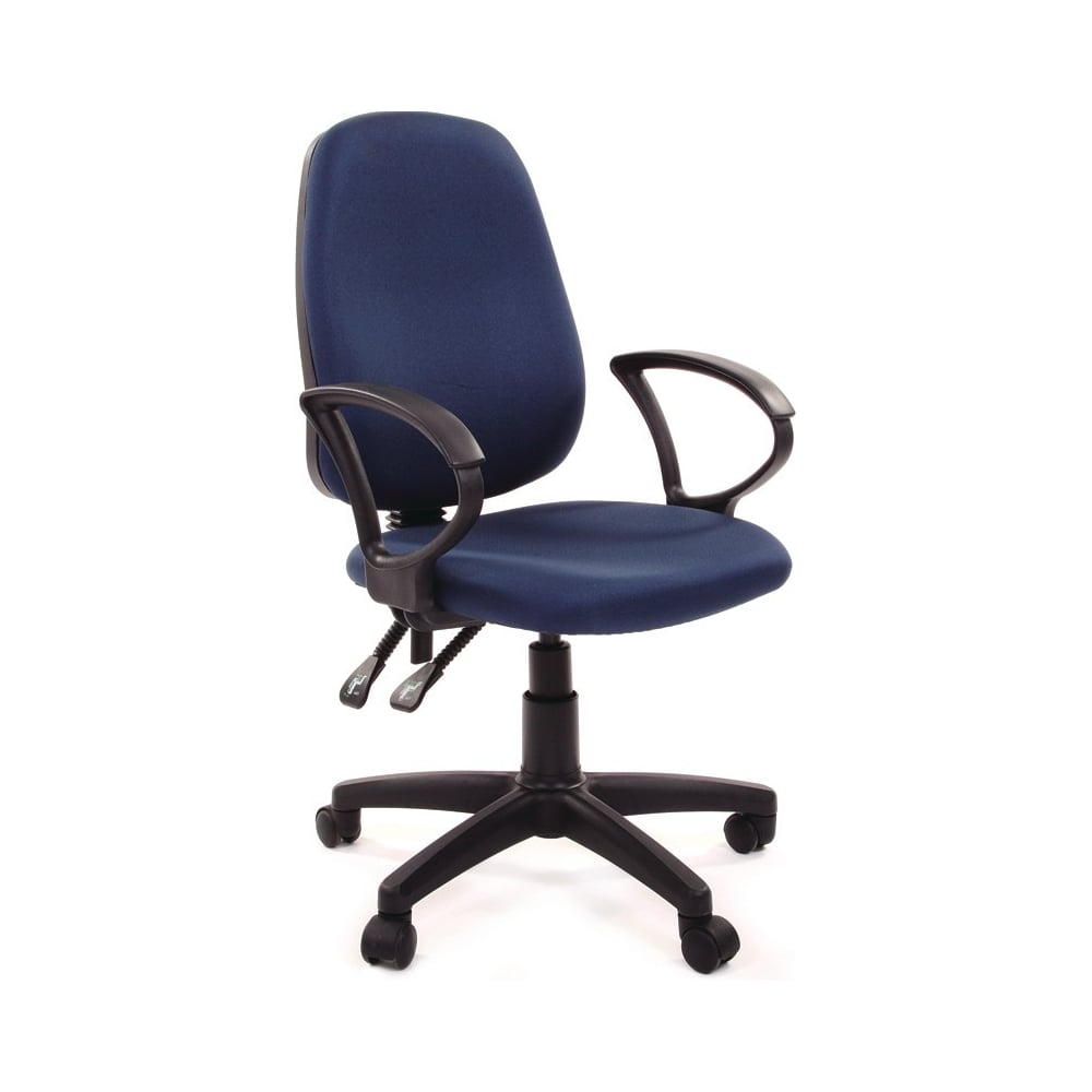 фото Кресло easy chair vtechair-318 al ткань синяя, пластик 506145