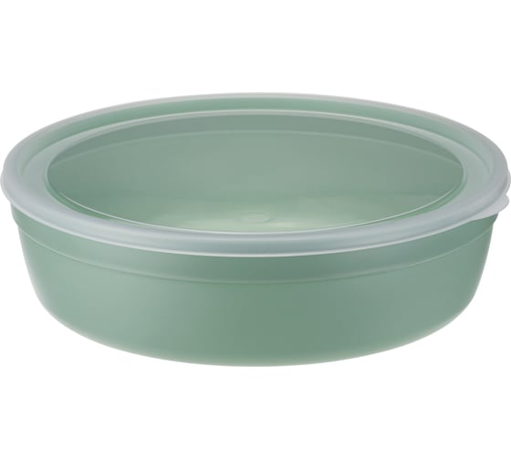 Изображение товара Миска IDEA 2,8 л, с крышкой, фисташковый, М 1303 Фисташковый