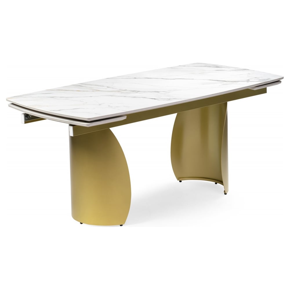 Изображение товара Керамический стол Woodville Готланд 180/240х90x79 раздвижной с механизмом слайдер