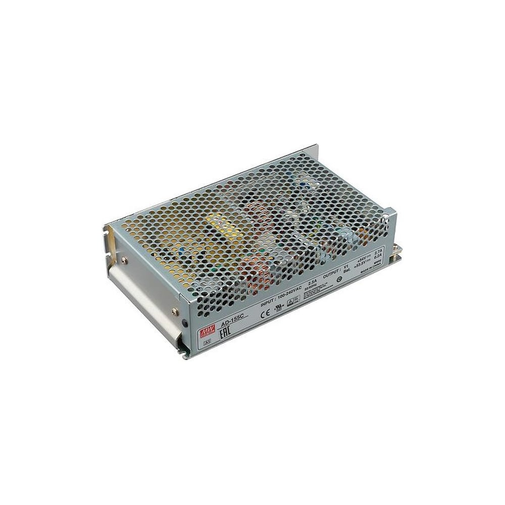 Изображение товара Источник питания Mean Well AC/DC AD-155C 155Вт с регулируемым напряжением Изображение товара Источник питания Mean Well AC/DC AD-155C 155Вт с регулируемым напряжением