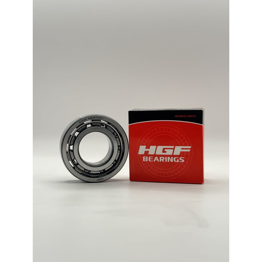 Изображение товара Подшипник HGF 42205 КМ (NJ205) радиальный роликовый, 25x52x15 мм