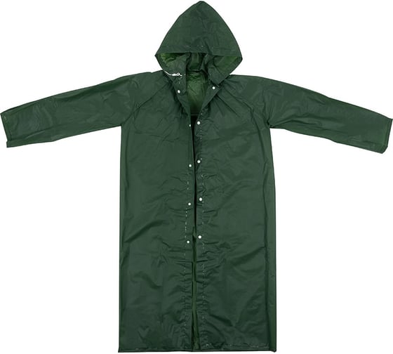 Изображение товара Дождевик-плащ Park RC-70, размер L, 130x140 см, зеленый, ПЕВА 999107
