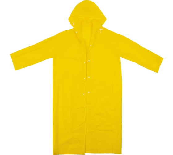Изображение товара Плащ-дождевик Park RC-70, размер ХL, 140x145 cm, желтый, ПЕВА 999111