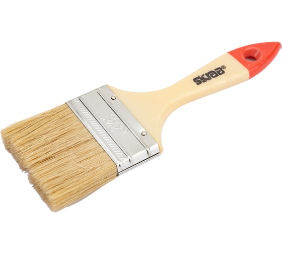Изображение товара Малярная кисть SKRAB 2.5, красная ручка 44944