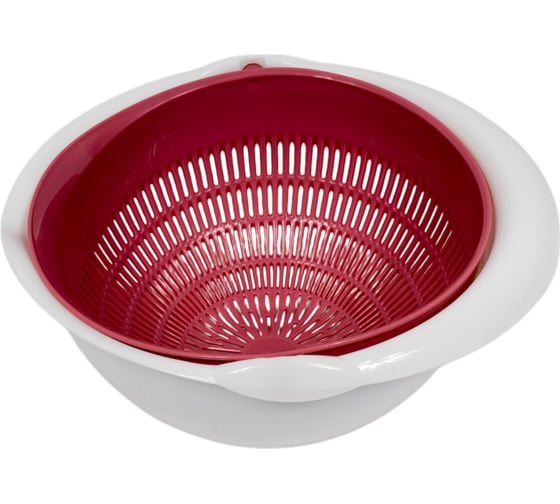 Изображение товара Дуршлаг для крупы IDEA (Ягодный) М 1129 ягодный