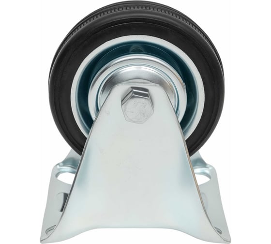 Изображение товара Колесо промышленное неповоротное с подшипником 75мм резина/сталь Gigant G-04-09-26