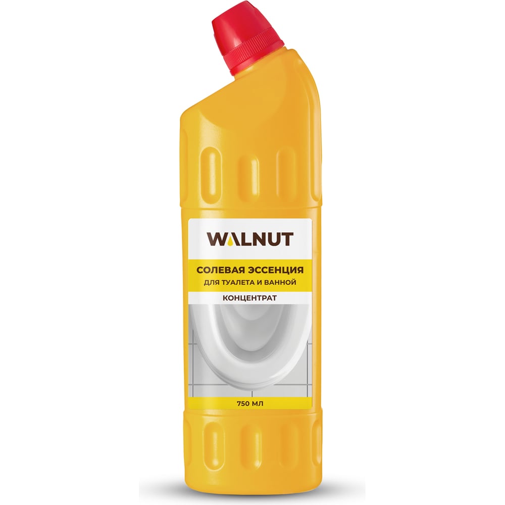 Изображение товара Концентрированное средство WALNUT для очистки ванн и сантехники 750 мл