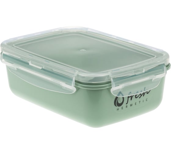 Изображение товара Емкость для продуктов IDEA ФРЕШ герметичная, 0,8 л, фисташковый, М 1422 Фисташковый