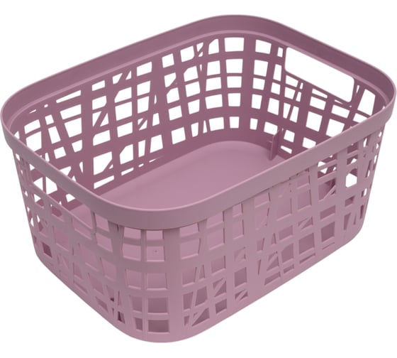 Изображение товара Корзина IDEA ХАОС 22л лавандовый М 2618 лавандовый