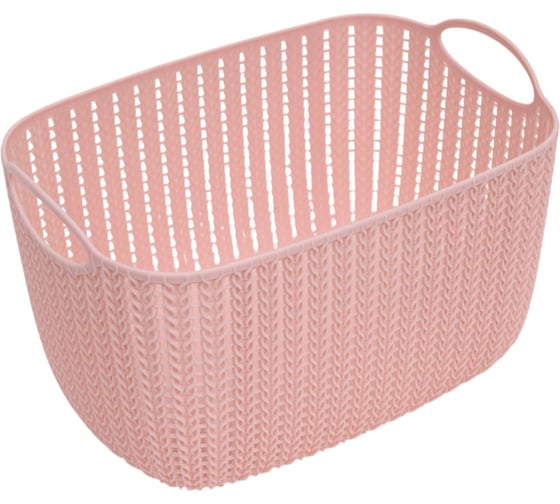 Изображение товара Корзинка IDEA ВЯЗАНИЕ 7л (Чайная роза) М 2381 Чайная роза