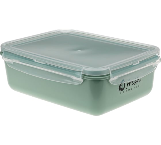 Изображение товара Емкость для продуктов IDEA ФРЕШ герметичная, 1,4 л, фисташковый, М 1424 Фисташковый