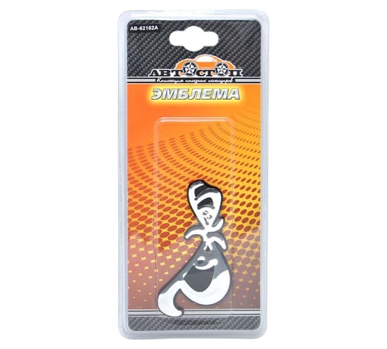 Изображение товара Эмблема АВТОСТОП ALUMINIUM ГЛАЗА ФИЛИНА 80х75 мм AB-62162A
