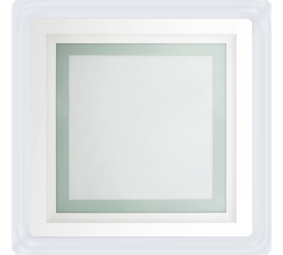 Изображение товара LED панель EKS ATRUM квадрат, 9W, 4200К, 640Лм, 120*90*35 мм, UTT00004370