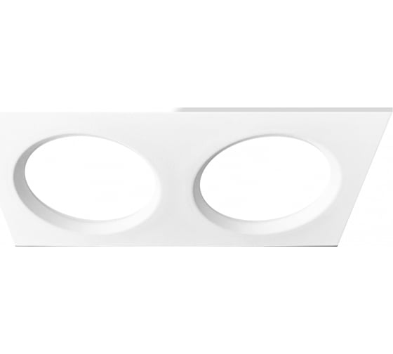 Изображение товара LED панель EKS PRACTIC DUO белая, 18W, 4200К, 1360Лм, 220*120/90*40 мм, 0У-00002017