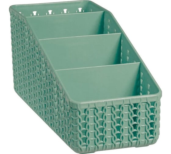 Изображение товара Органайзер IDEA ВЯЗАНИЕ 4 секции (Фисташковый) М 2382 Фисташковый