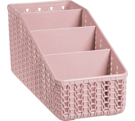 Изображение товара Органайзер IDEA ВЯЗАНИЕ 4 секции (Чайная роза) М 2382 Чайная роза