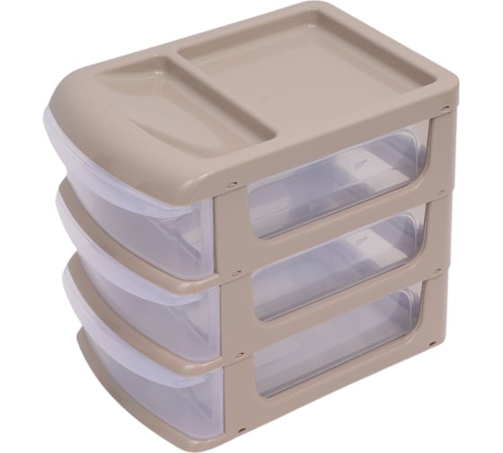 Изображение товара Универсальный бокс малый IDEA (3 секции) капучино М 2763 капучино