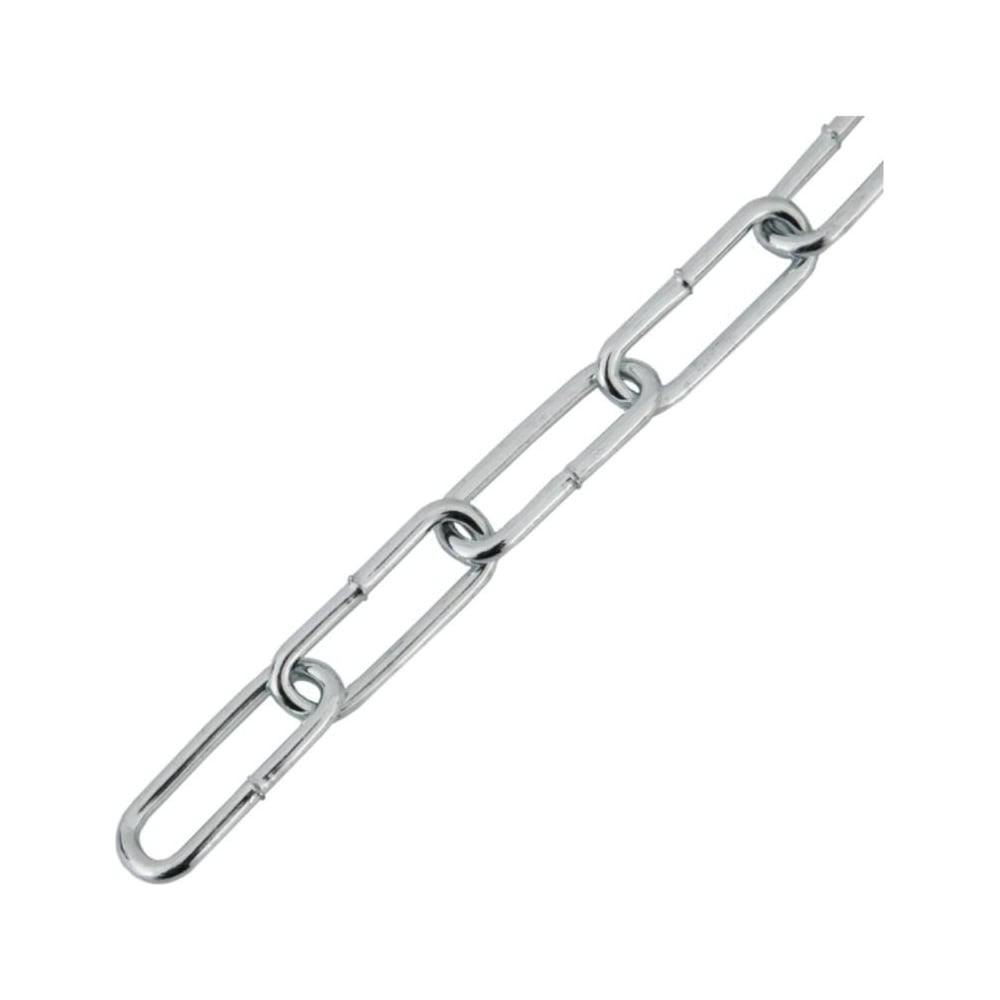 Изображение товара Цепь длиннозвенная Партнер DIN 763 8 мм 5 м оцинкованная для различных задач