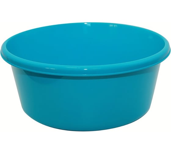 Изображение товара Таз IDEA круглый, 14 л, бирюзовый, М 2514 Бирюзовый