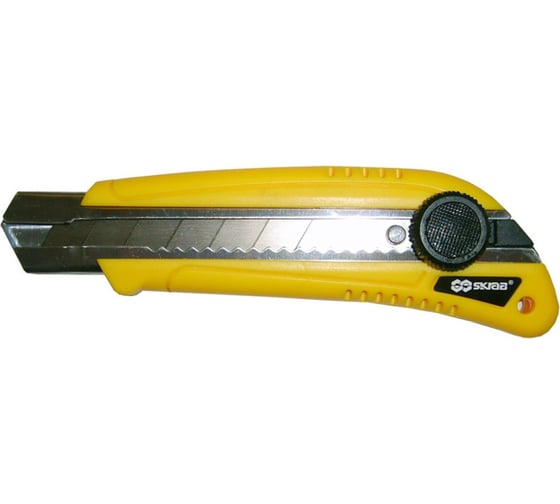 Изображение товара Нож SKRAB 25 мм, сегмент, направляющая, фиксатор 26740
