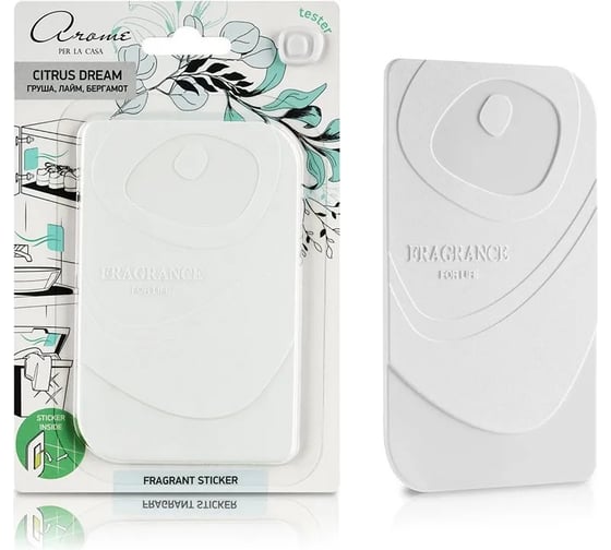 Изображение товара Ароматизатор для дома АЕР Fragrant Sticker Citrus dream 105248