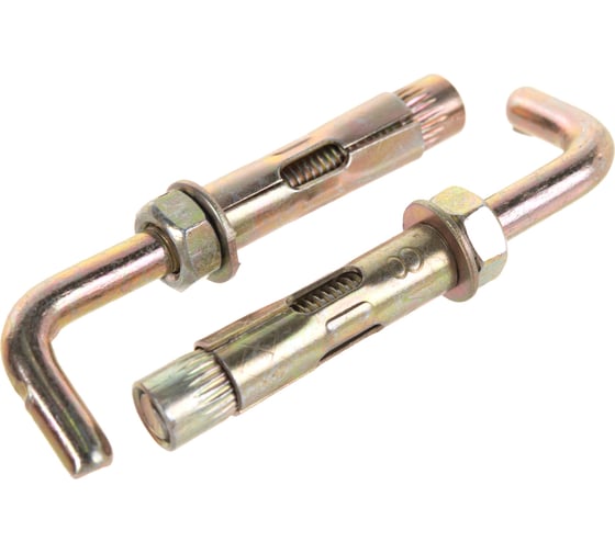 Изображение товара Анкерный болт с Г-образным крюком VIPкрепеж 8х40, 2 шт. 29400 VIP