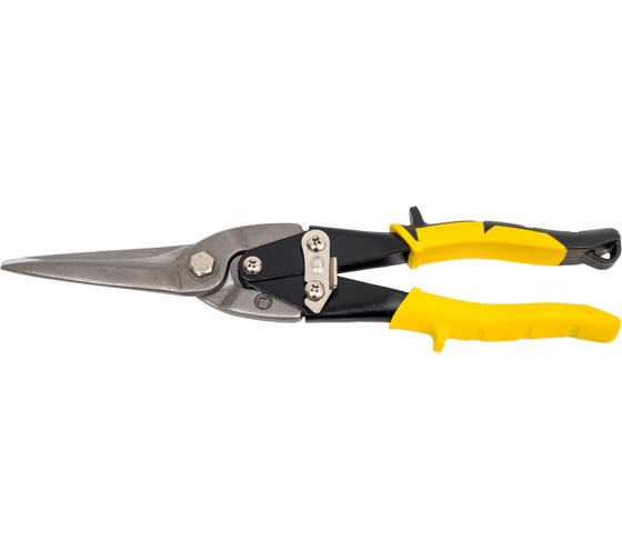 Изображение товара Ножницы по металлу SKRAB пряморежущие 300мм CrV желтые 24041