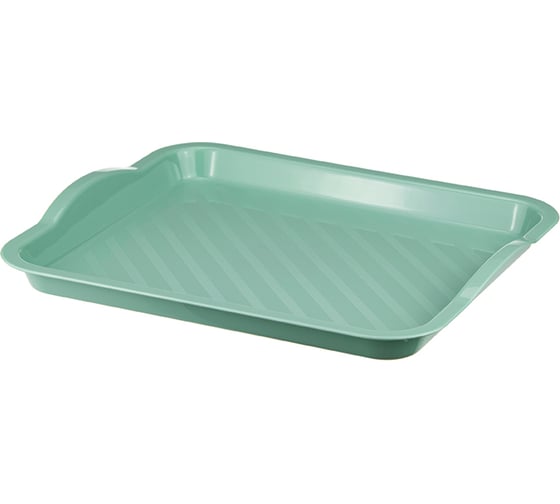 Изображение товара Поднос универсальный IDEA малый, 25x29 см, фисташковый, М 1109 Фисташковый