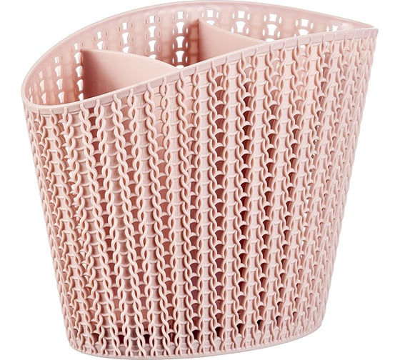 Изображение товара Сушилка для столовых приборов IDEA ВЯЗАНИЕ чайная роза, М 1166 Чайная роза