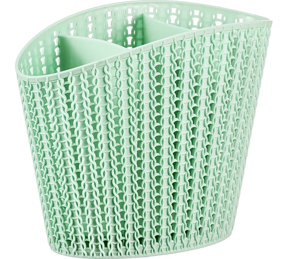 Изображение товара Сушилка для столовых приборов IDEA ВЯЗАНИЕ фисташковый, М 1166 Фисташковый