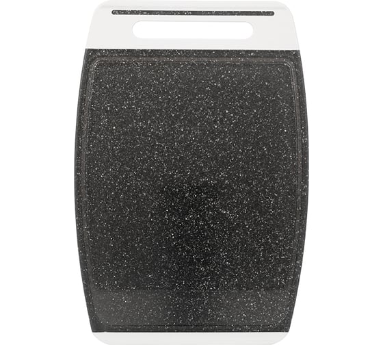 Изображение товара Доска разделочная IDEA ХЕВИ 405x275 мм, черный камень, М 1567 черный камень