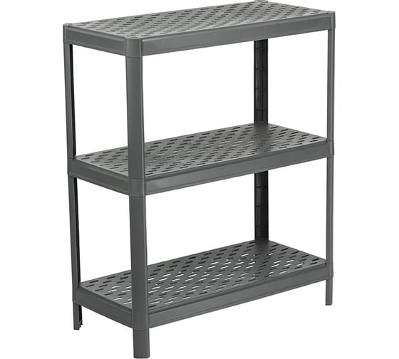 Изображение товара Полка IDEA АРМАДА 3 секции, графитовый, М 2700 Графитовый