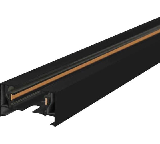 Изображение товара Однофазный шинопровод EKS ART 220V черный, 2000*34*19 мм, 0У-00001355