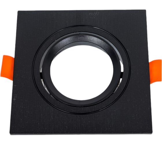 Изображение товара Светильник EKS MR16 ZOOM квадрат черный, 93*80* мм, 0У-00001550